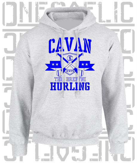 Crossed Hurls Hurling Hoodie - Adult - Cavan