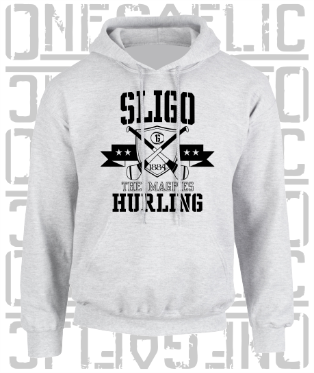 Crossed Hurls Hurling Hoodie - Adult - Sligo