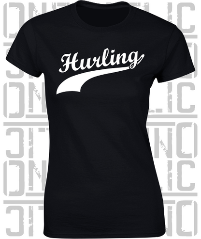 Hurling Swash - Ladies Skinny-Fit T-Shirt - Sligo