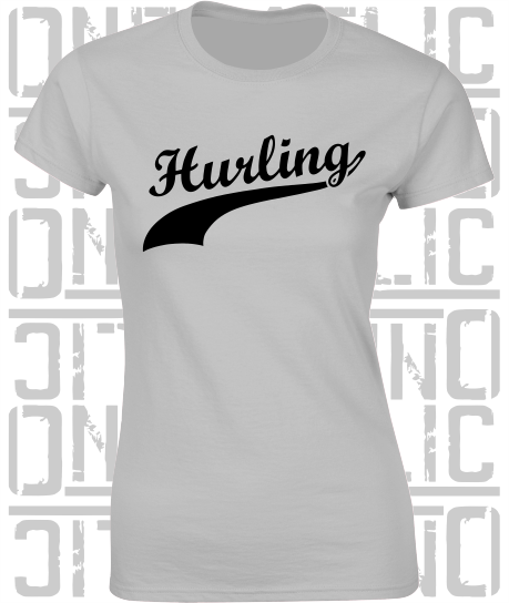 Hurling Swash - Ladies Skinny-Fit T-Shirt - Sligo
