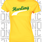 Hurling Swash - Ladies Skinny-Fit T-Shirt - Offaly