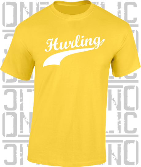 Hurling Swash T-Shirt - Adult - Antrim