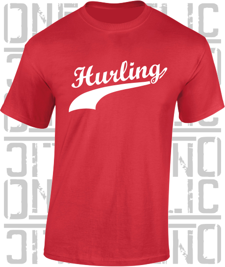 Hurling Swash T-Shirt - Adult - Cork