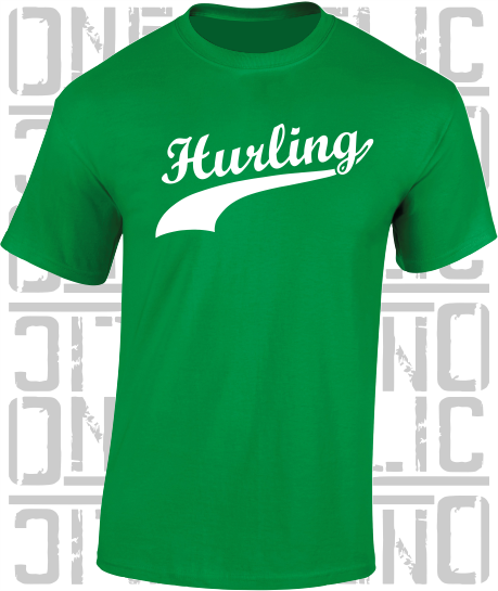 Hurling Swash T-Shirt - Adult - Fermanagh