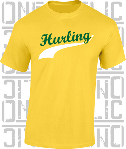 Hurling Swash T-Shirt - Adult - Offaly