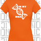 In My DNA Hurling / Camogie Ladies Skinny-Fit T-Shirt - Armagh