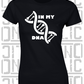In My DNA Hurling / Camogie Ladies Skinny-Fit T-Shirt - Sligo