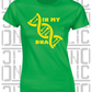 In My DNA Hurling / Camogie Ladies Skinny-Fit T-Shirt - Donegal