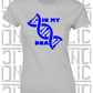 In My DNA Hurling / Camogie Ladies Skinny-Fit T-Shirt - Monaghan
