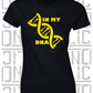 In My DNA Hurling / Camogie Ladies Skinny-Fit T-Shirt - Kilkenny