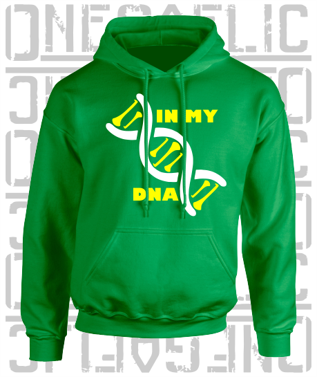 In My DNA Hurling / Camogie Hoodie - Adult - Offaly