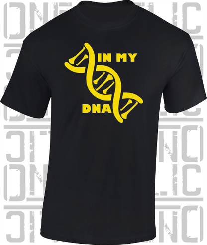 In My DNA Hurling / Camogie T-Shirt - Adult - Kilkenny