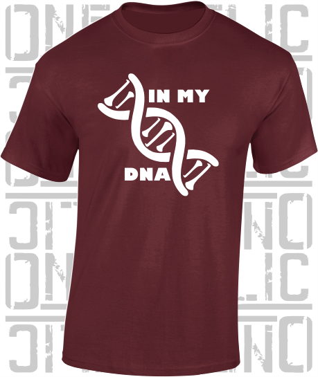 In My DNA Hurling / Camogie T-Shirt - Adult - Galway