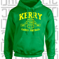 Ladies Gaelic Football Hoodie - Adult - All Counties Available