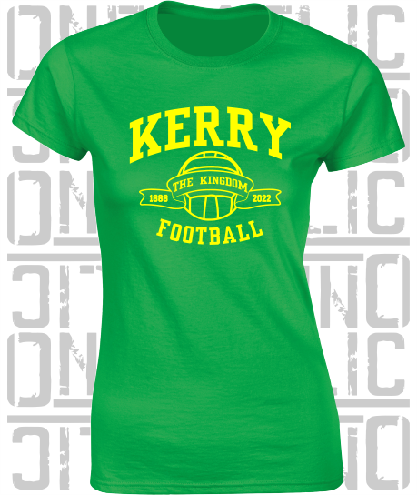 Football - Gaelic - Ladies Skinny-Fit T-Shirt - Kerry