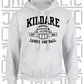 Ladies Football - Gaelic - Adult Hoodie - Kildare
