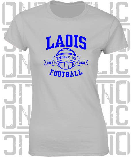 Football - Gaelic - Ladies Skinny-Fit T-Shirt - Laois