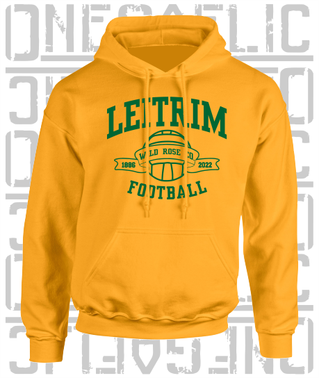 Football - Gaelic - Adult Hoodie - Leitrim