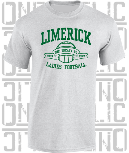 Ladies Football - Gaelic - T-Shirt Adult - Limerick