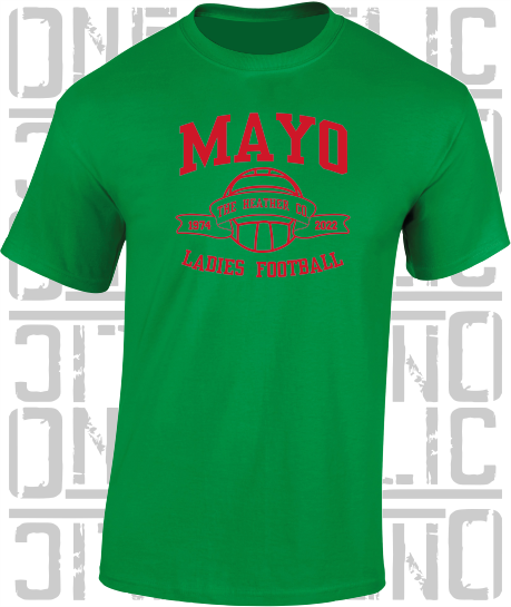 Ladies Football - Gaelic - T-Shirt Adult - Mayo