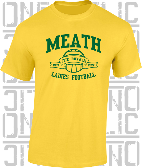 Ladies Football - Gaelic - T-Shirt Adult - Meath