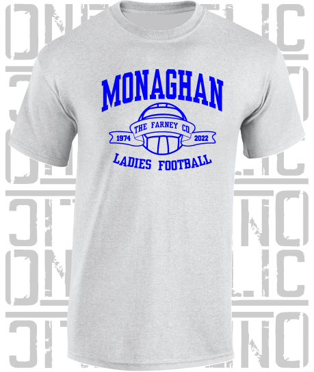 Ladies Football - Gaelic - T-Shirt Adult - Monaghan