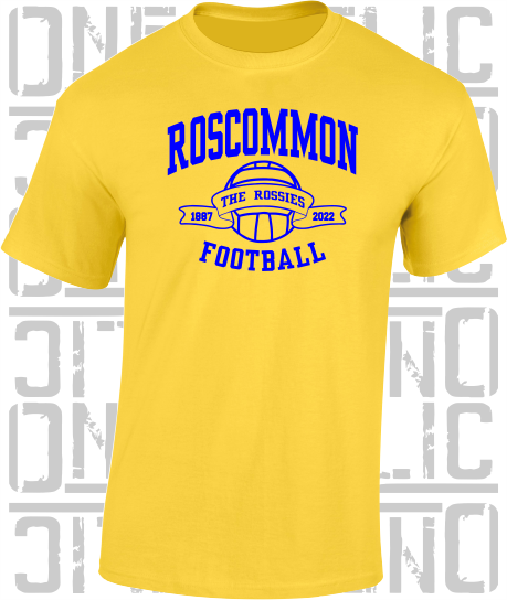 Football - Gaelic - T-Shirt Adult - Roscommon