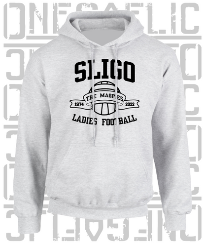 Ladies Football - Gaelic - Adult Hoodie - Sligo