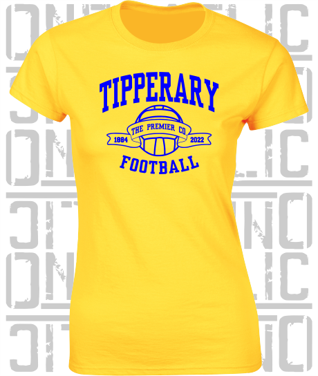 Football - Gaelic - Ladies Skinny-Fit T-Shirt - Tipperary