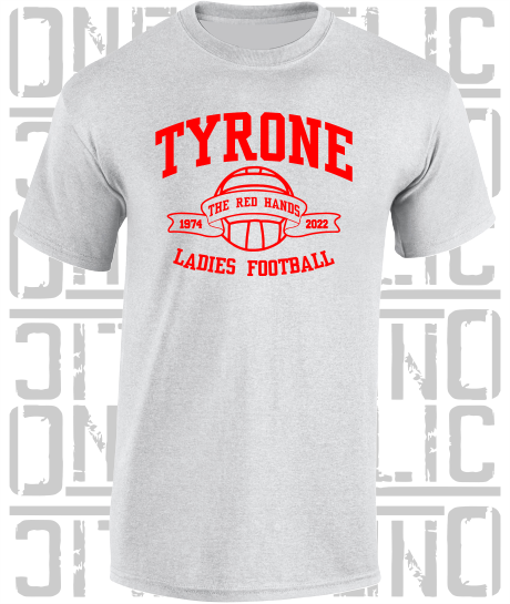 Ladies Football - Gaelic - T-Shirt Adult - Tyrone