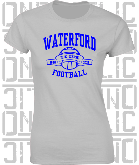 Football - Gaelic - Ladies Skinny-Fit T-Shirt - Waterford