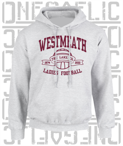 Ladies Football - Gaelic - Adult Hoodie - Westmeath