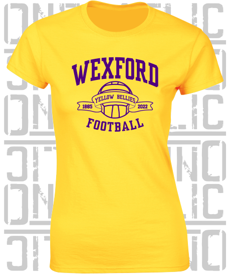 Football - Gaelic - Ladies Skinny-Fit T-Shirt - Wexford