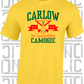 Crossed Hurls Camogie T-Shirt Adult - Carlow