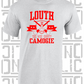 Crossed Hurls Camogie T-Shirt Adult - Louth