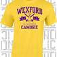 Crossed Hurls Camogie T-Shirt Adult - Wexford