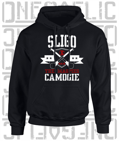 Crossed Hurls Camogie Hoodie - Adult - Sligo