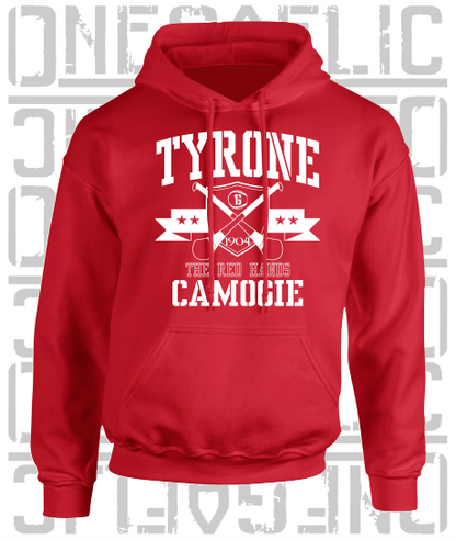 Crossed Hurls Camogie Hoodie - Adult - Tyrone